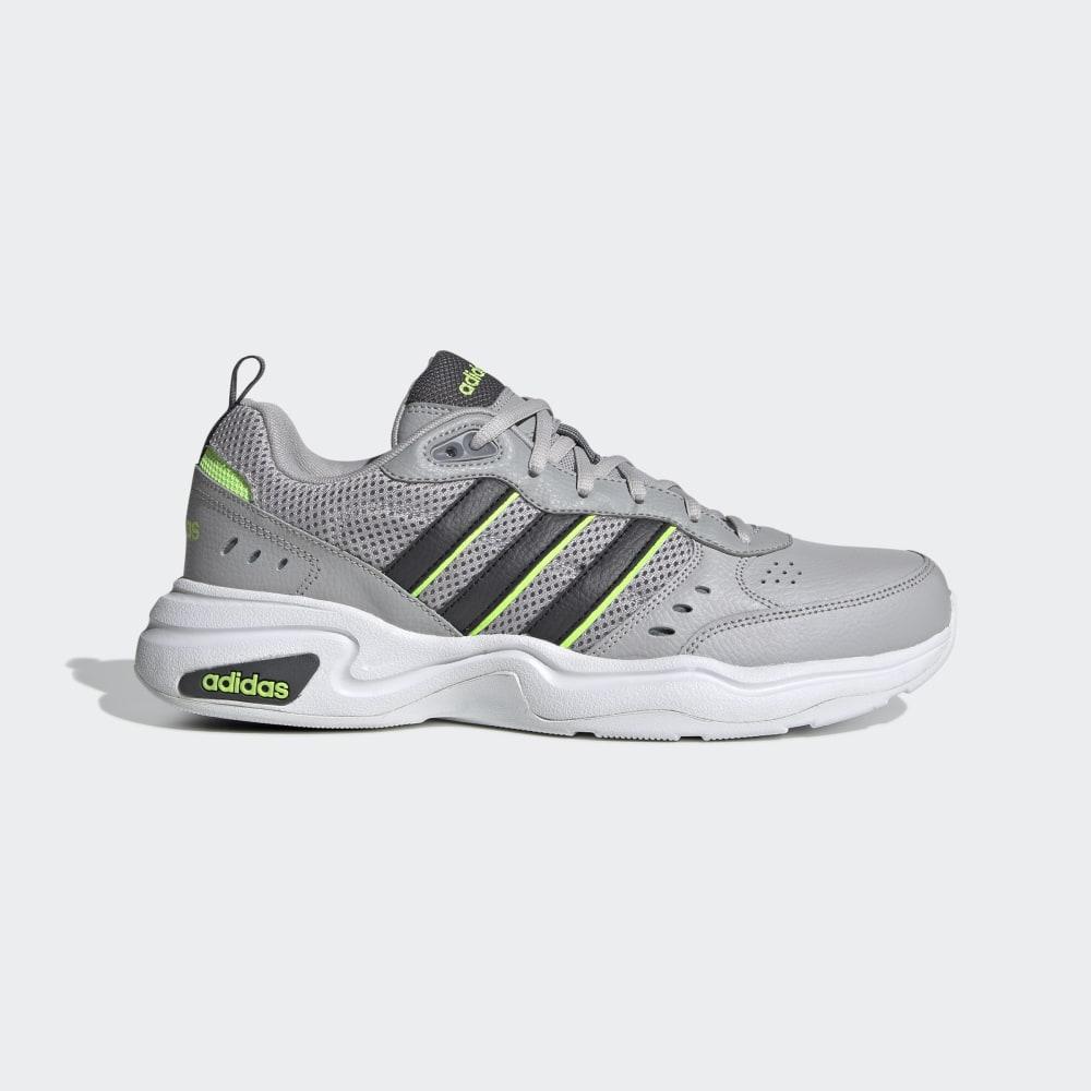 Adidas Men's Strutter Trainers Grey/Green Ireland EG8383